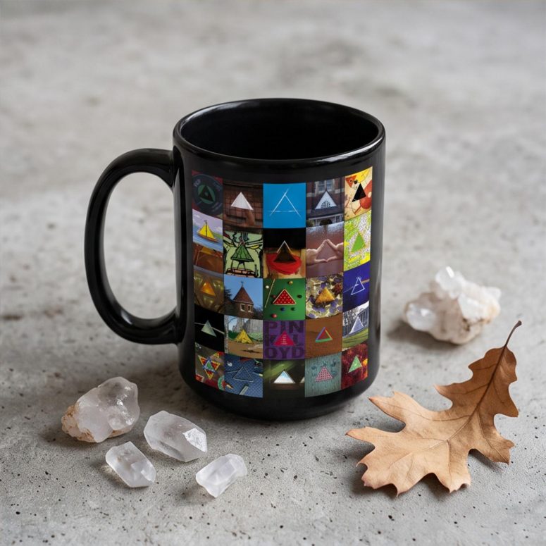 Pink Floyd Mug - Album Dark Side Of The Moon Collage