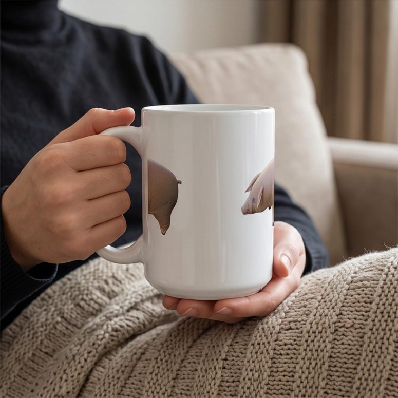 Pink Floyd Mug - Animals 2018 Remix Algie Pig Pink Floyd Mug - Animals 2018 Remix Algie Pig