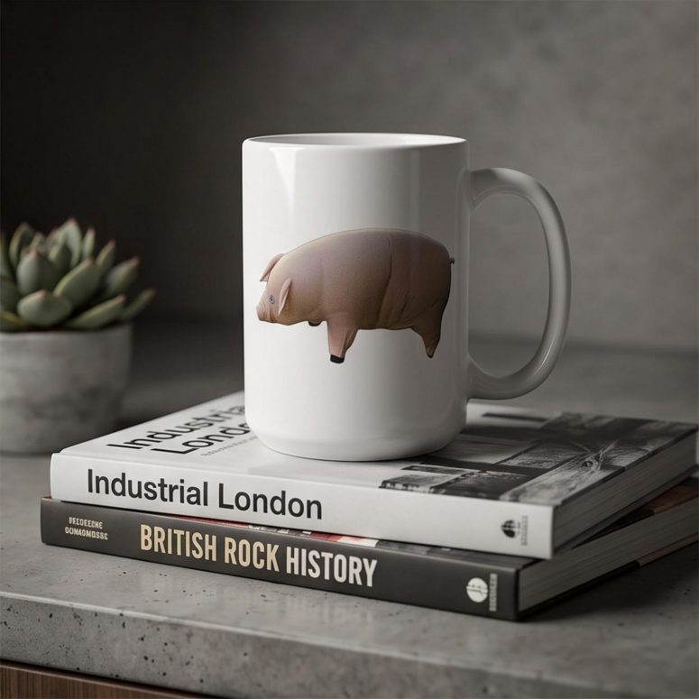 Pink Floyd Mug - Animals 2018 Remix Algie Pig Pink Floyd Mug - Animals 2018 Remix Algie Pig