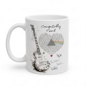 Pink Floyd Mug - Comfortably Numb Lyrics Band Signatures