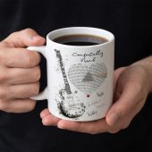 Pink Floyd Mug - Comfortably Numb Lyrics Band Signatures Pink Floyd Mug - Comfortably Numb Lyrics Band Signatures