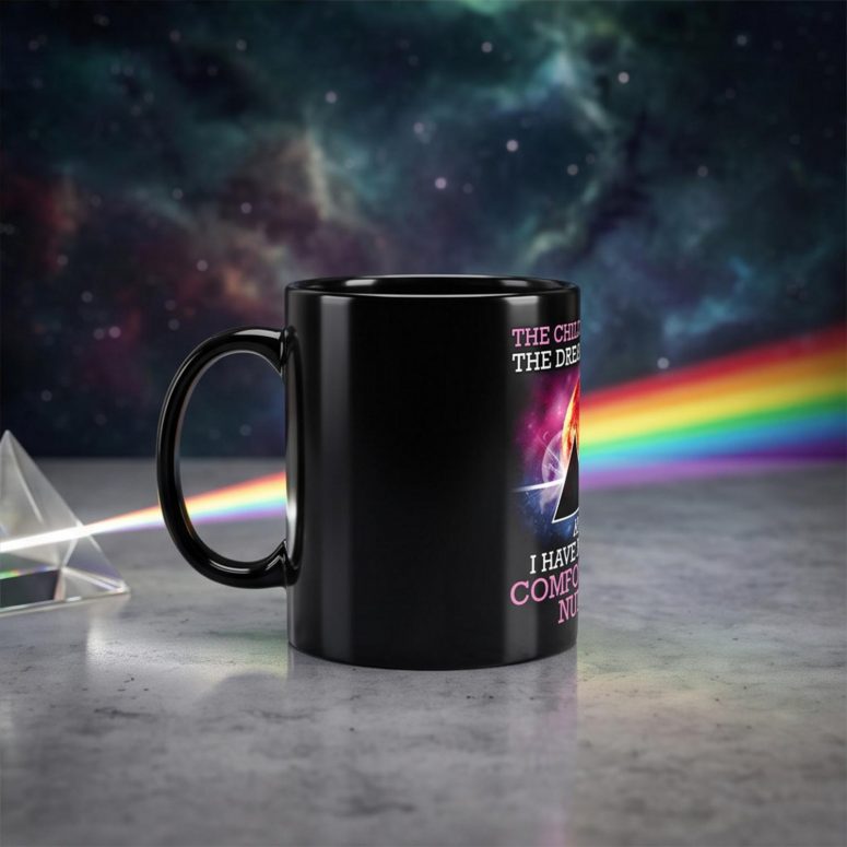 Pink Floyd Mug - Comfortably Numb The Child Is Grown The Dream Is Gone