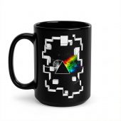 Pink Floyd Mug - Dark Side of the Moon Galaxy Break Wall