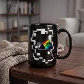 Pink Floyd Mug - Dark Side of the Moon Galaxy Break Wall Pink Floyd Mug - Dark Side of the Moon Galaxy Break Wall