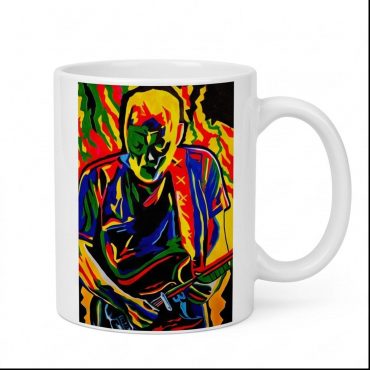 Pink Floyd Mug - David Gilmour Legend Abstract Art