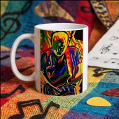 Pink Floyd Mug - David Gilmour Legend Abstract Art