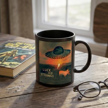 Pink Floyd Mug - David GIlmour Luck And Strange Dark and Velvet Nights