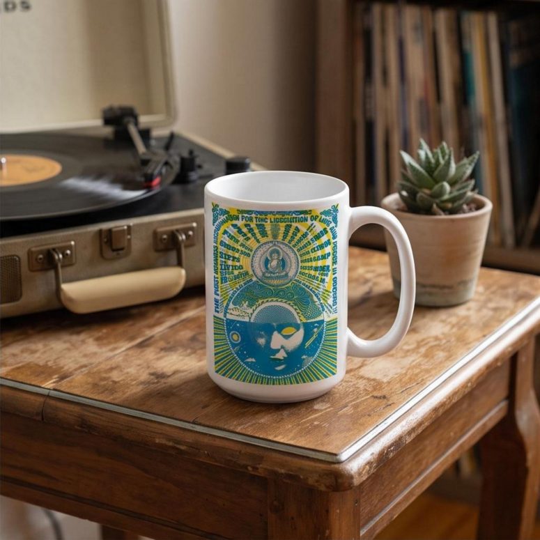 Pink Floyd Mug - Den Haag Netherlands 1968 Concert Pink Floyd Mug - Den Haag Netherlands 1968 Concert
