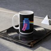 Pink Floyd Mug - Drink Floyd Alice in Wonderland Meets TDSOTM Pink Floyd Mug - Drink Floyd Alice in Wonderland Meets TDSOTM