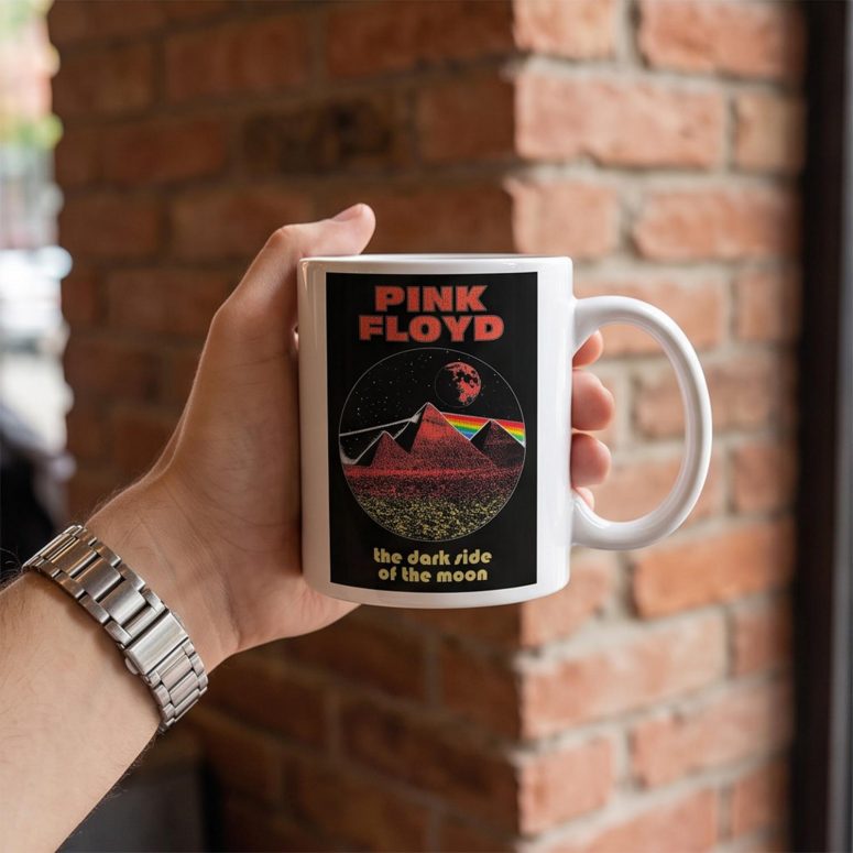Pink Floyd Mug - DSOTM50 Pyramid Pink Floyd Mug - DSOTM50 Pyramid