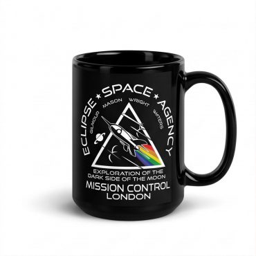 Pink Floyd Mug - Eclipse Space Agency Exploration of TDSOTM Mission Control London