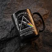 Pink Floyd Mug - Eclipse Space Agency Exploration of TDSOTM Mission Control London