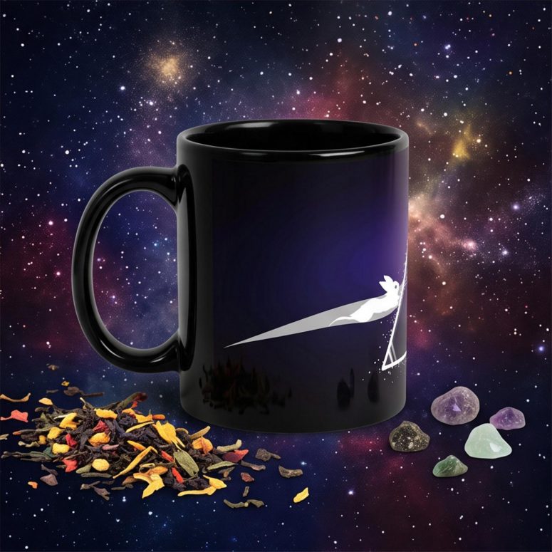 Pink Floyd Mug - Eeve Evolution Dark Side Of The Moon Pokemon