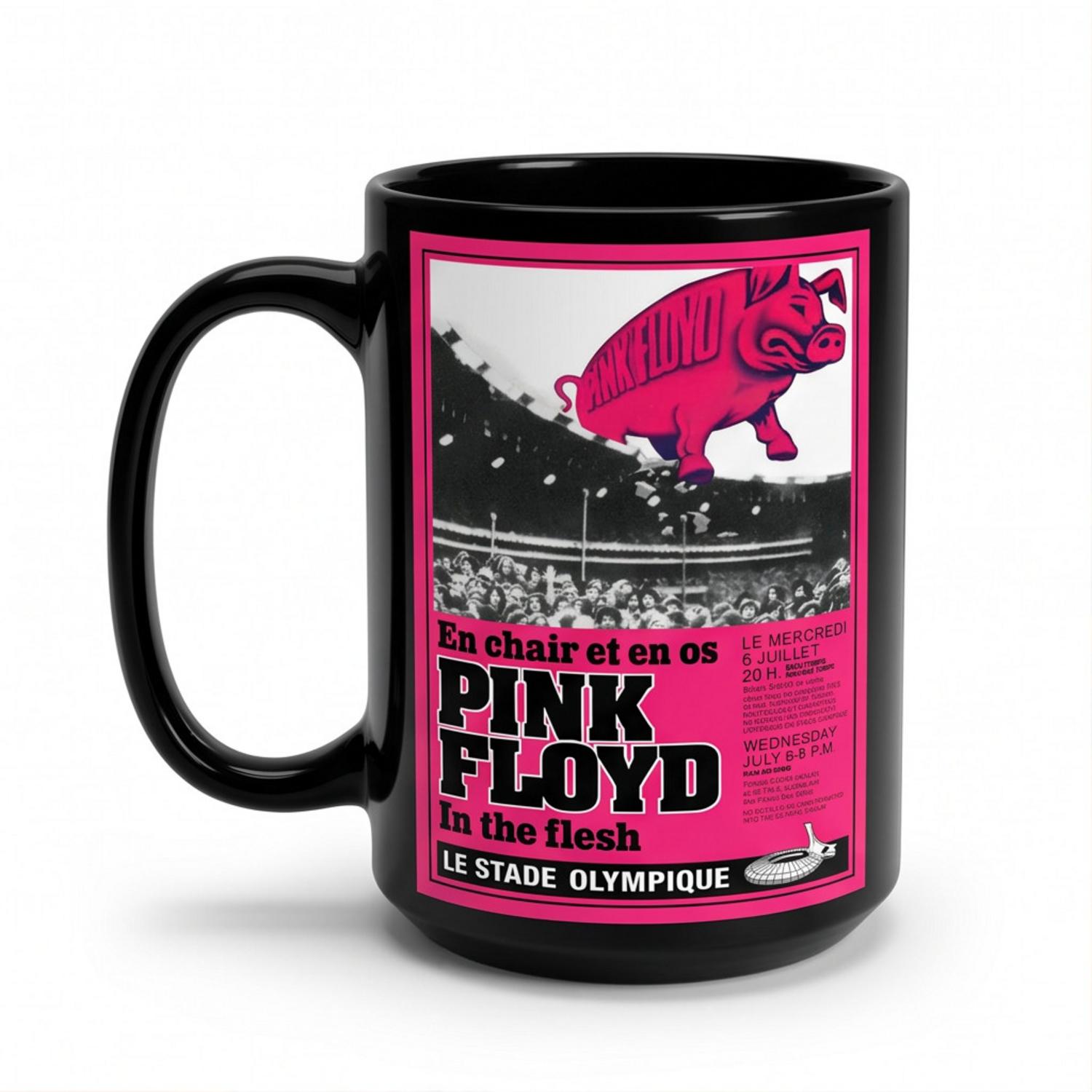 Pink Floyd Mug - En Chair Et En Os Le Stade Olympique In The Flesh Concert Pink Floyd Mug - En Chair Et En Os Le Stade Olympique In The Flesh Concert