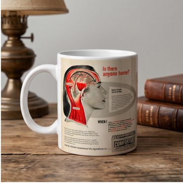 Pink Floyd Mug - Hello Is There Anybody In There