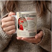 Pink Floyd Mug - Hello Is There Anybody In There Pink Floyd Mug - Hello Is There Anybody In There