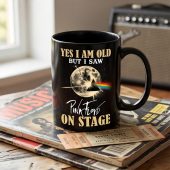 Pink Floyd Mug - I Am Old But I Saw Pink Floyd On Stage DSOTM