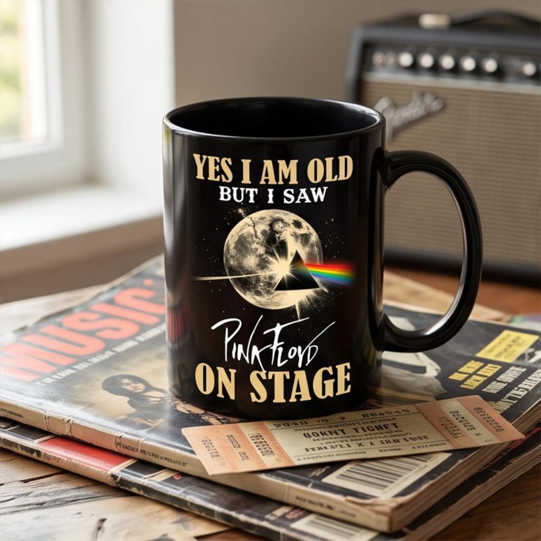 Pink Floyd Mug - I Am Old But I Saw Pink Floyd On Stage DSOTM