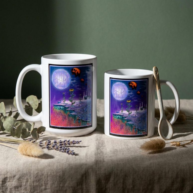 Pink Floyd Mug - In The Flesh Tour 1977 Anaheim Stadium LA CA Pink Floyd Mug - In The Flesh Tour 1977 Anaheim Stadium LA CA