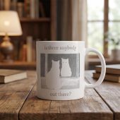 Pink Floyd Mug - Is There Any Body Out There Funny Witchy Cat Pink Floyd Mug - Is There Any Body Out There Funny Witchy Cat