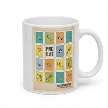 Pink Floyd Mug - Knebworth Park Bicycle Parts 1975 Pink Floyd Mug - Knebworth Park Bicycle Parts 1975