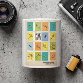 Pink Floyd Mug - Knebworth Park Bicycle Parts 1975 Pink Floyd Mug - Knebworth Park Bicycle Parts 1975