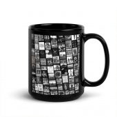 Pink Floyd Mug - Pink Floyd Artwork Poster Collage Black White