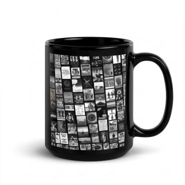 Pink Floyd Mug - Pink Floyd Artwork Poster Collage Black White