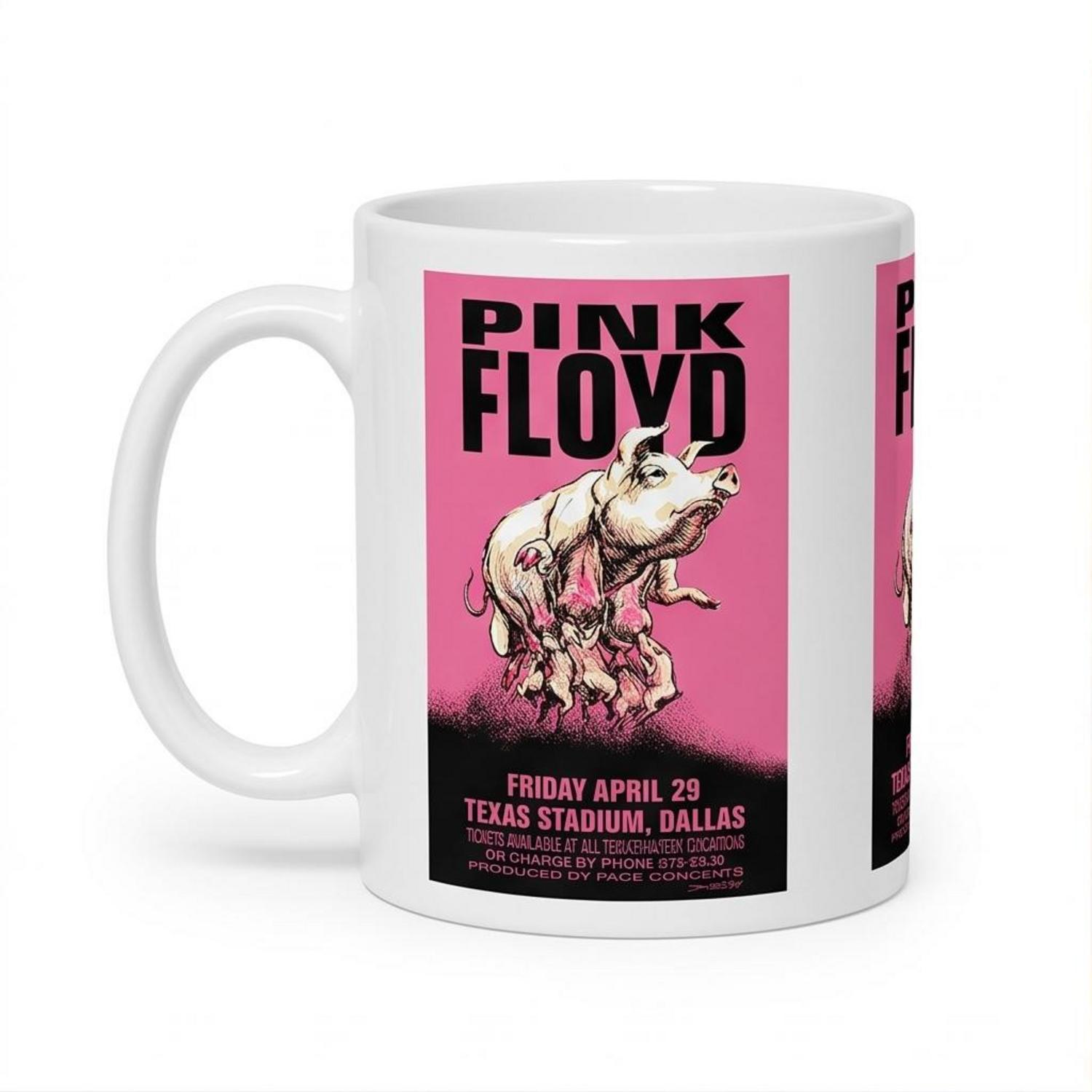 Pink Floyd Mug - Pink Floyd Dallas Texas 1994 Concert Pink Floyd Mug - Pink Floyd Dallas Texas 1994 Concert