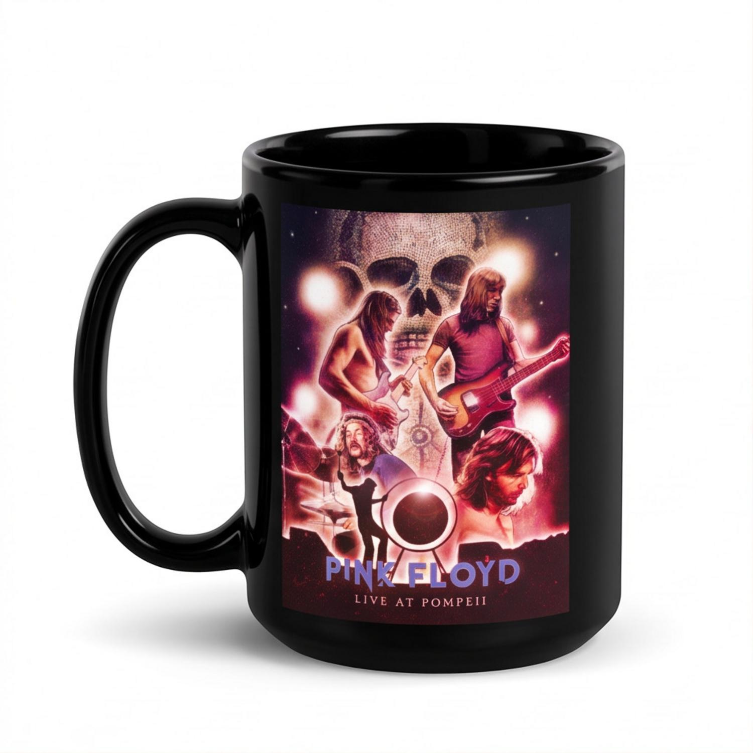 Pink Floyd Mug - Pink Floyd Live At PomPeii Illustration Pink Floyd Mug - Pink Floyd Live At PomPeii Illustration