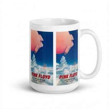 Pink Floyd Mug - Pink Floyd Oakland Coliseum Poster