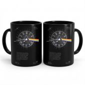 Pink Floyd Mug - Pink Floyd quote Time Art Pre Signed