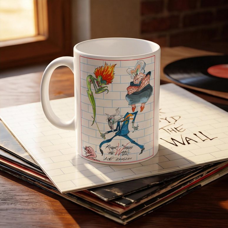 Pink Floyd Mug - Roger Waters special tour print The Wall