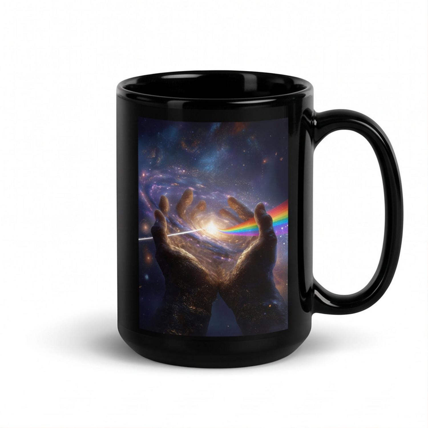 Pink Floyd Mug - The Center Of The Universe DSOTM Pink Floyd Mug - The Center Of The Universe DSOTM