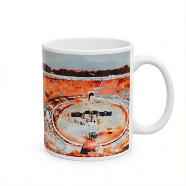 Pink Floyd Mug - This is where the magic happens Pink Floyd in Pompeii Painting