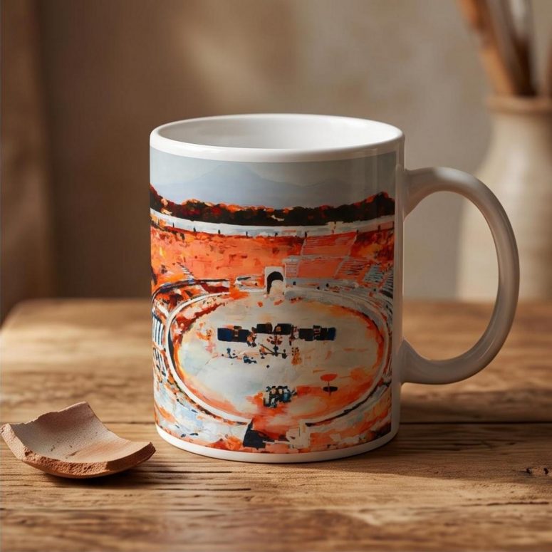 Pink Floyd Mug - This is where the magic happens Pink Floyd in Pompeii Painting