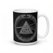 Pink Floyd Mug - Viking Valknut Dark Side Of The Moon