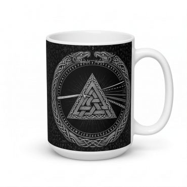 Pink Floyd Mug - Viking Valknut Dark Side Of The Moon