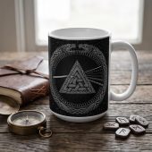 Pink Floyd Mug - Viking Valknut Dark Side Of The Moon Pink Floyd Mug - Viking Valknut Dark Side Of The Moon