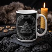 Pink Floyd Mug - Viking Valknut Dark Side Of The Moon Pink Floyd Mug - Viking Valknut Dark Side Of The Moon