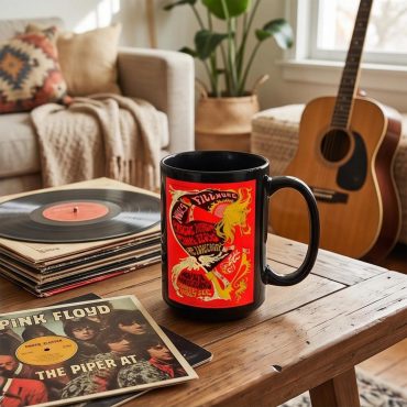 Pink Floyd Mug - Vintage Concert Poster from Fillmore Auditorium