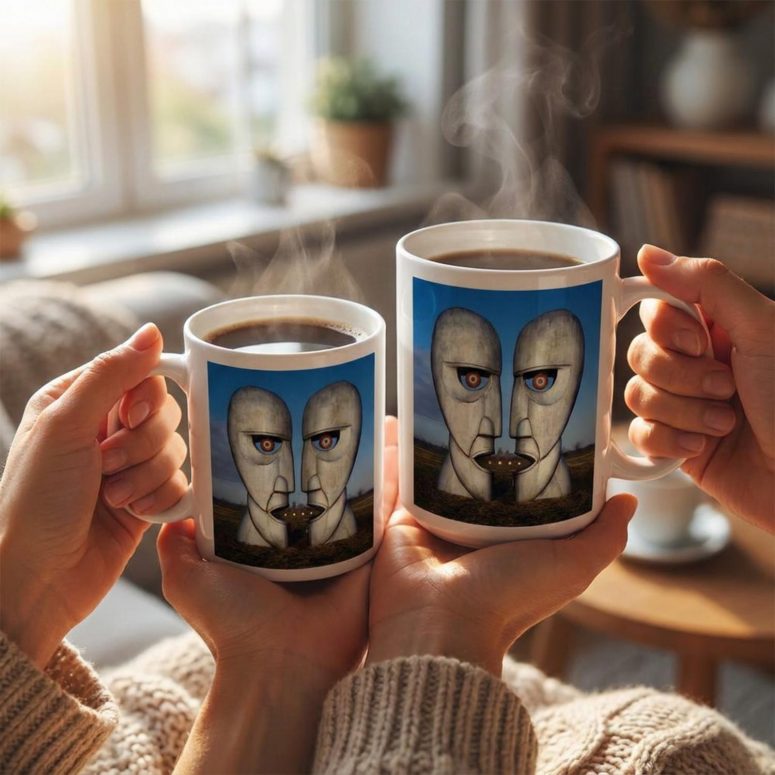 Pink Floyd Mug - Wish You Were Here Animals Atom Mother Psychedelic Art Pink Floyd Mug - Wish You Were Here Animals Atom Mother Psychedelic Art