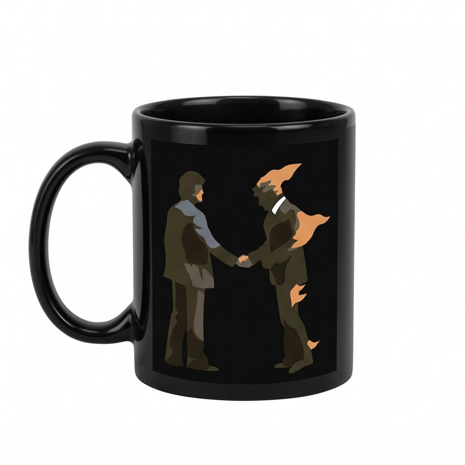 Pink Floyd Mug - Wish You Were Here Burning Man Pink Floyd Mug - Wish You Were Here Burning Man
