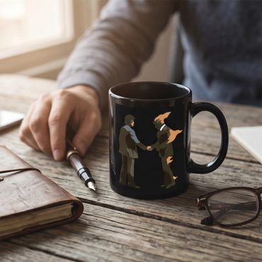 Pink Floyd Mug - Wish You Were Here Burning Man