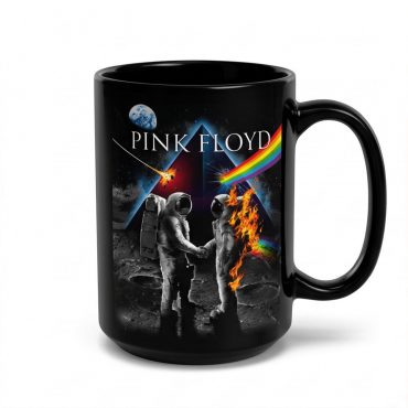 Pink Floyd Mug - Wish You Were Here DSOTM Astronaut Handshake