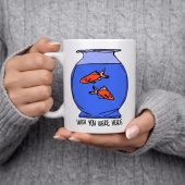 Pink Floyd Mug - Wish You Were Here lost souls in Fish Bowl Doodle Art