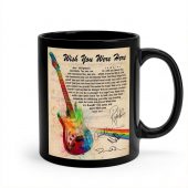 Pink Floyd Mug - Wish You Were Here Pink Floyd Sign Guitar
