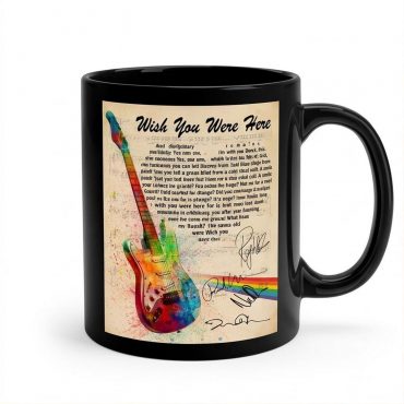 Pink Floyd Mug - Wish You Were Here Pink Floyd Sign Guitar Pink Floyd Mug - Wish You Were Here Pink Floyd Sign Guitar