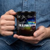 Pink Floyd Mug - Wish You Were Here With Guitar Typography And Signatures Pink Floyd Mug - Wish You Were Here With Guitar Typography And Signatures