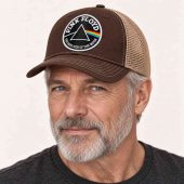 Pink Floyd Orville Embroidered Hat - The Dark Side Of The Moon Pink Floyd Orville Embroidered Hat - The Dark Side Of The Moon